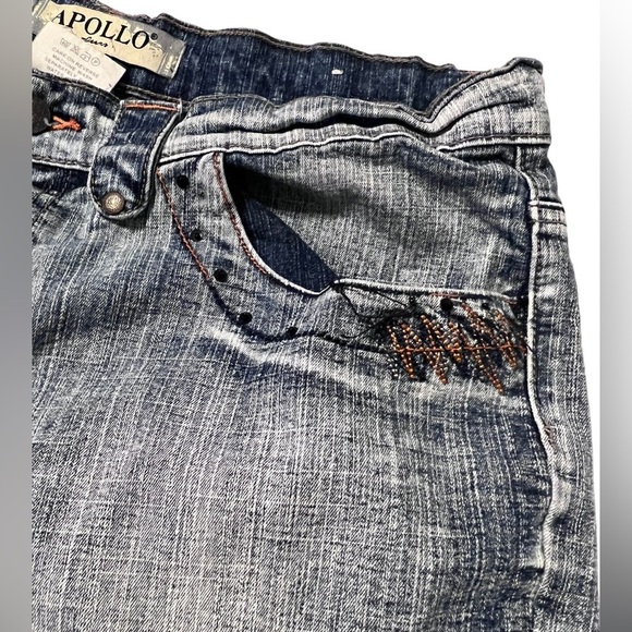 Apollo Jeans Denim Mid Length Skirt - Picture 4 of 9